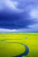 Storm Over the Okavango River Delta